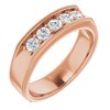 14K Rose .625 CTW Diamond Mens Ring Ref 14769485